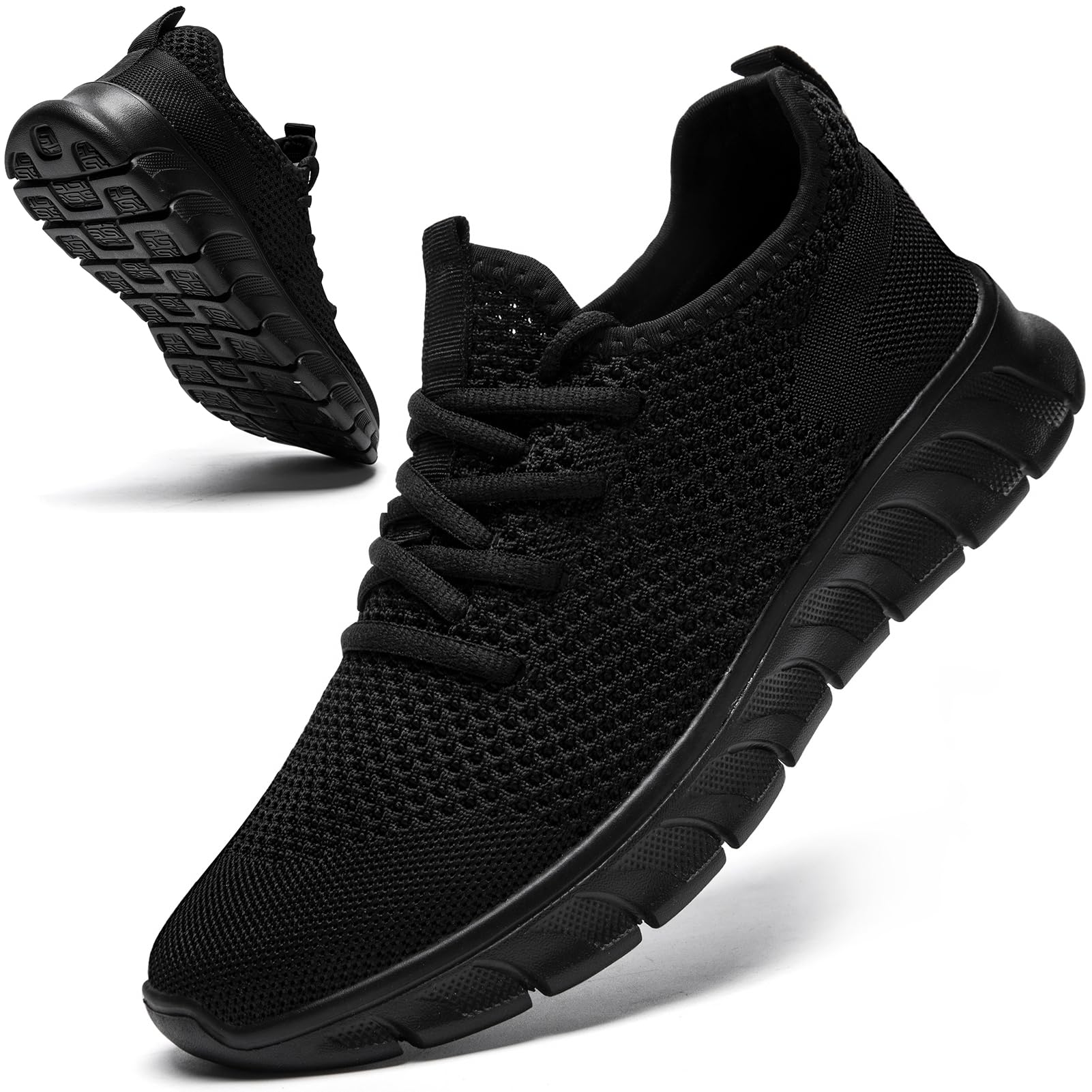 Tennis Shoes Womens Men Walking Running Sneakers Non Slip Gym Workout Athletic Lightweight Sport Casual Shoe