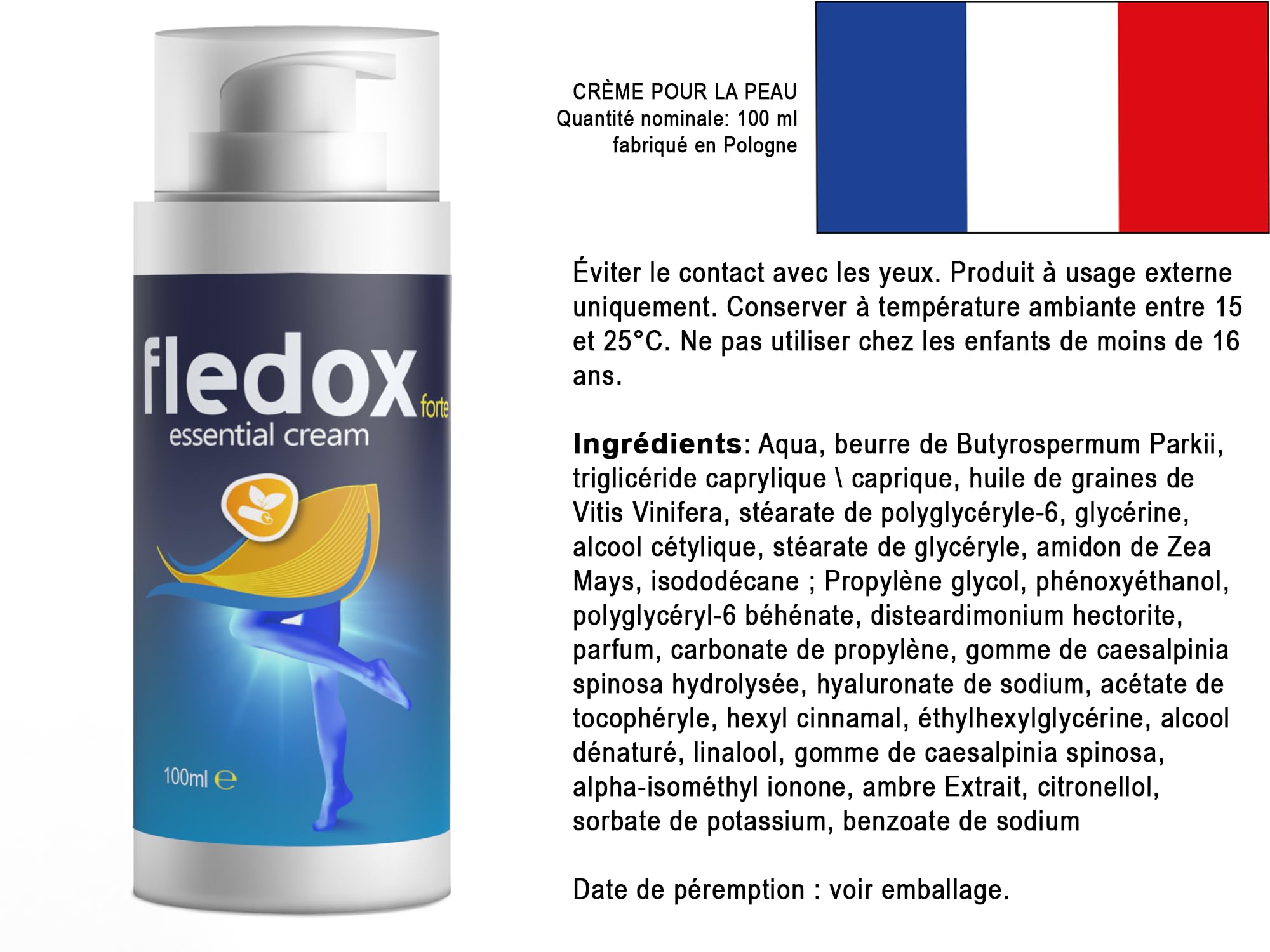 Fledox Creme - 200ml (2x100ml) 2er pack