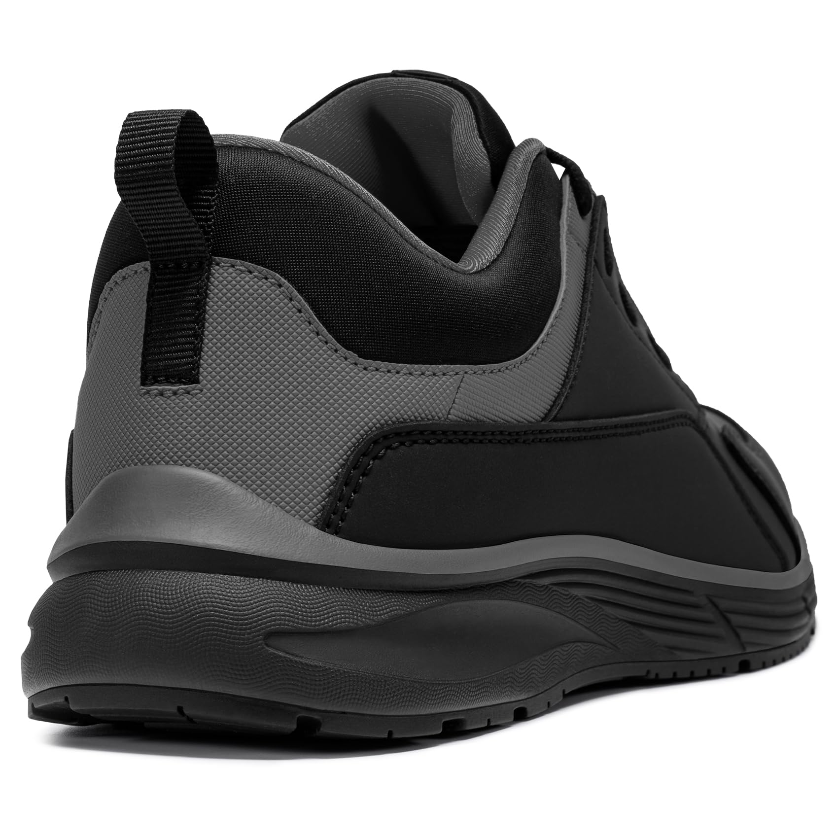 LARNMERN Zapatos Antideslizantes Hombre Mujer de Cocina Hostelería Impermeable Zapatillas Camarero Sanitario Sin Puntera Slip-On