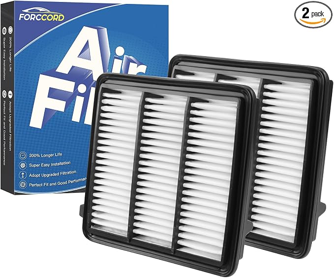 2-Pack Engine Air Filter Fits for Honda CR-V CRV 2023-2026, Civic 2022-2026, Accord & Integra 2023-2026 (ONLY FIT1.5L) Air Filter Replacement 1722064AA00 Car Accessories