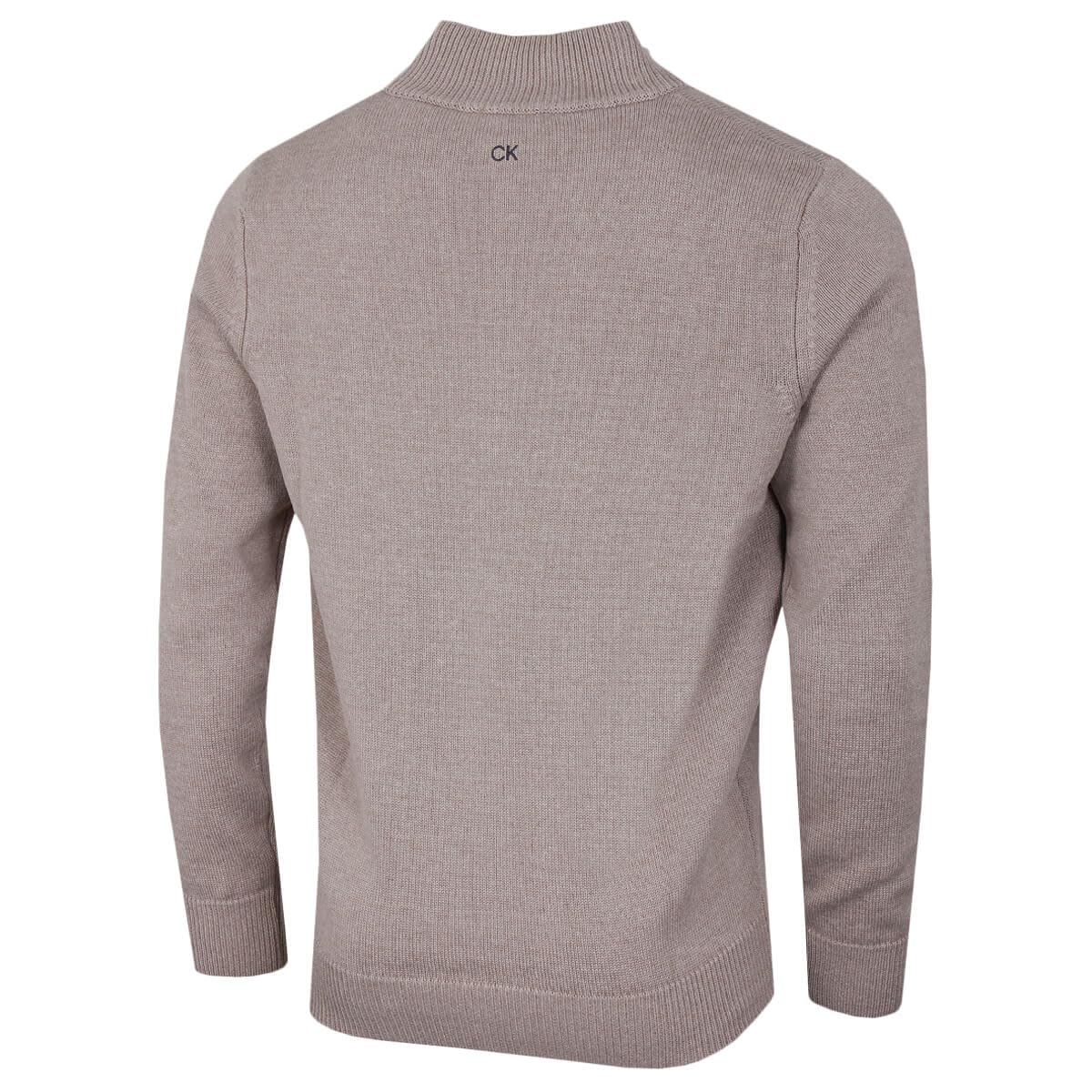 Calvin Klein Sweter meski 2025 Campus 1/2 Zip All Season Easy Care