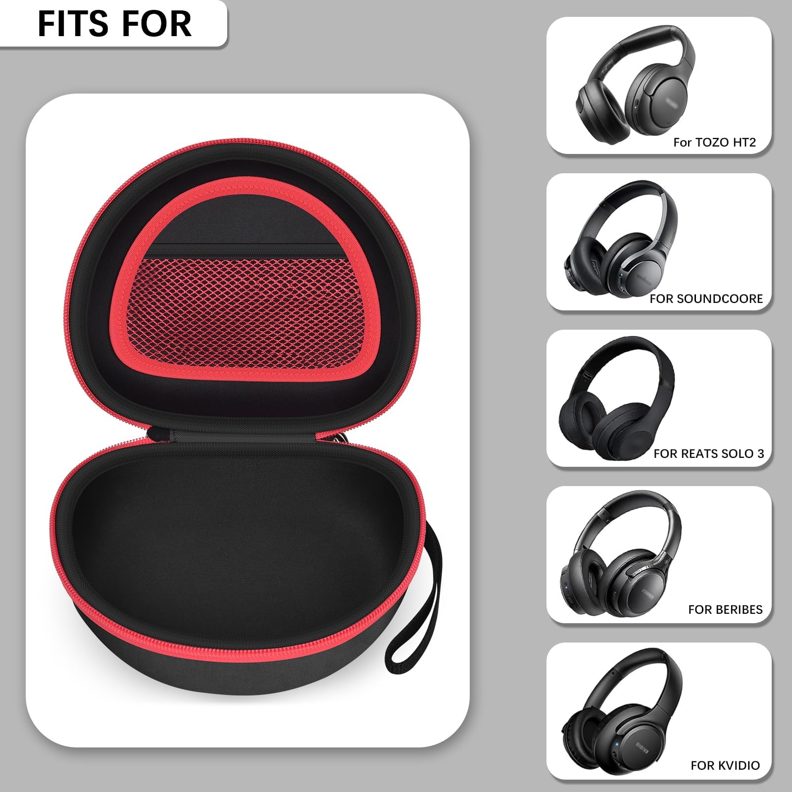 Amazon.com: Headphone Case for Picun B8 P26/ for Beats Solo 4