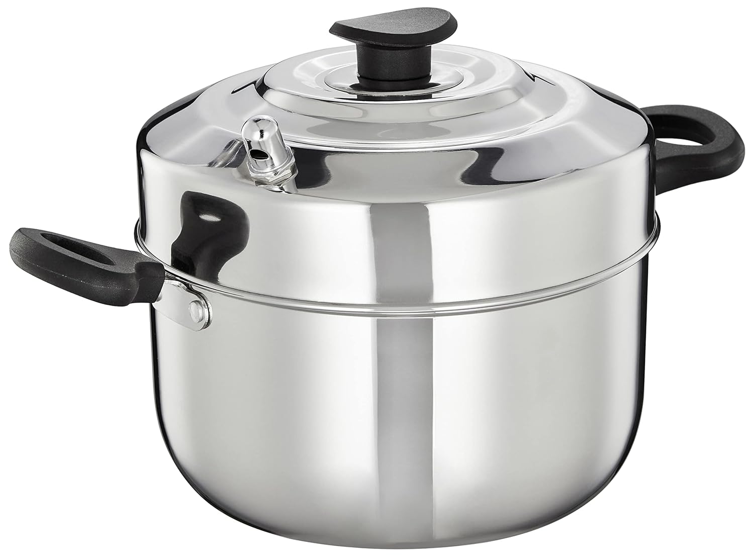 Amazon Brand Solimo Stainless Steel Idli Maker with Steamer and 4