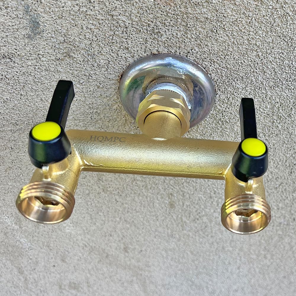 HQMPC Divisor de manguera de 2 vías de 3/4 pulgadas GHT