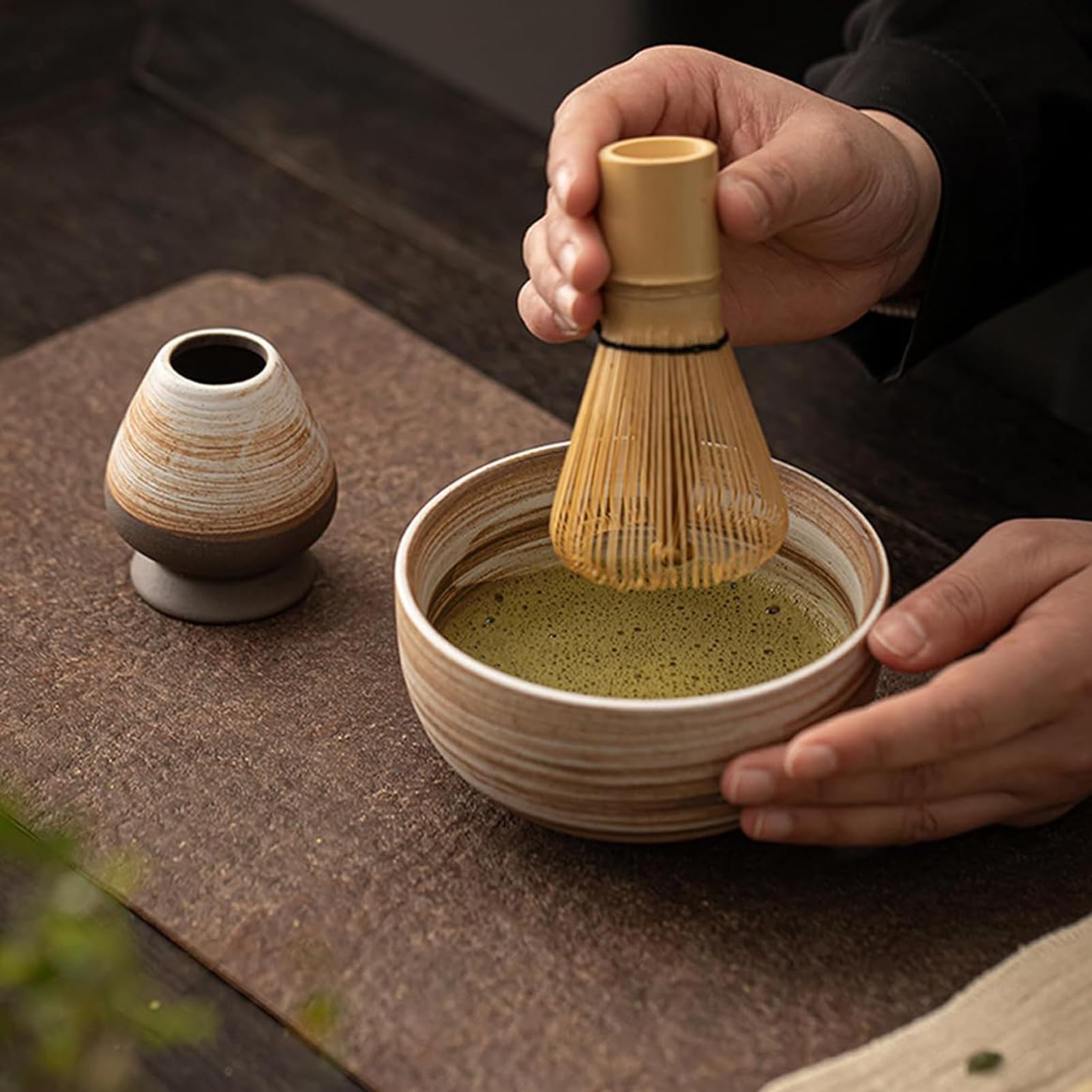 Amazon｜茶筅 茶筌 茶道 120本立 竹製 小型 軽量 携帯便利 抹茶 セット