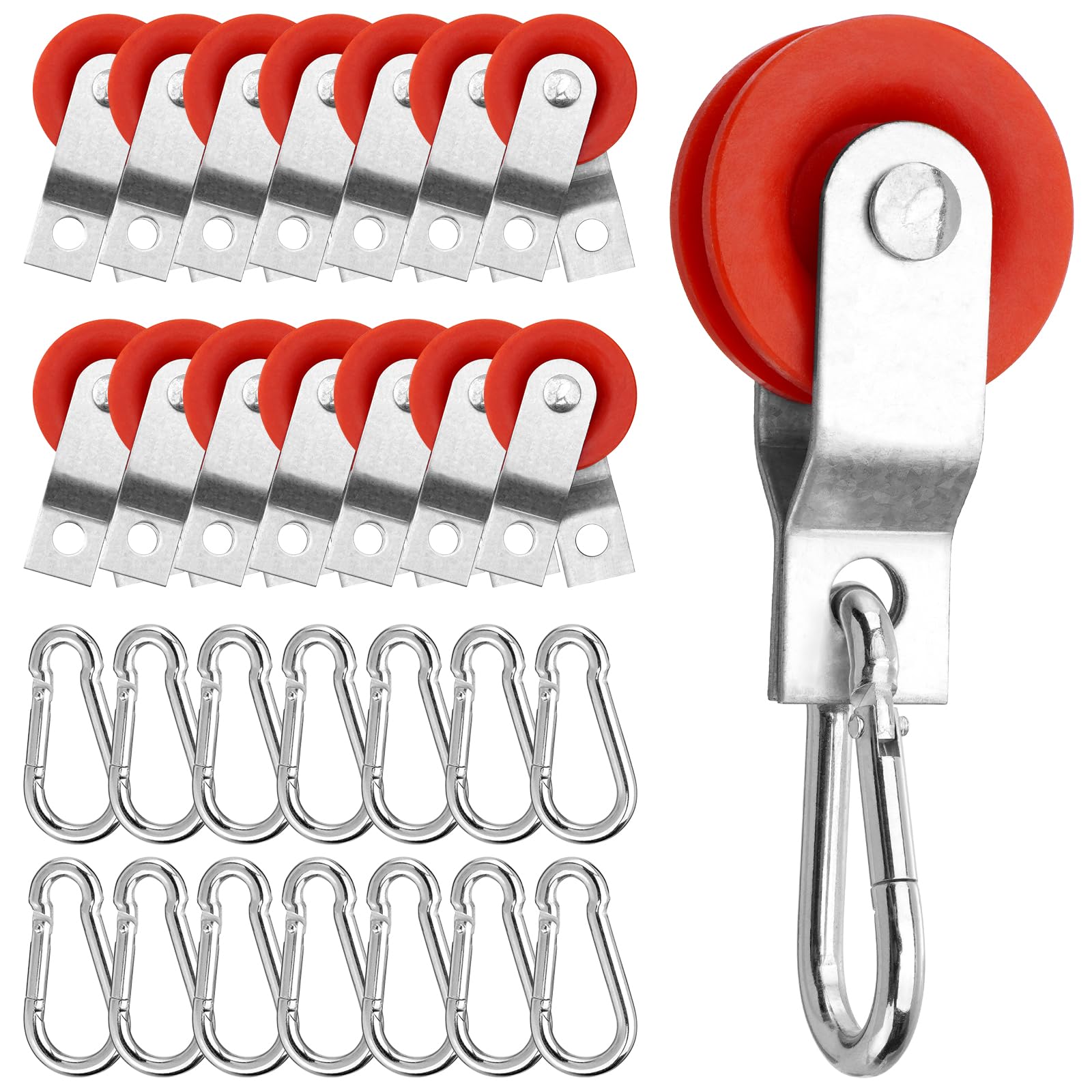 Nylon Pulleys for Batting Cages - Durable & Easy Install -8 Nylon Pulleys for Batting Cages - Durable & Easy Install -8