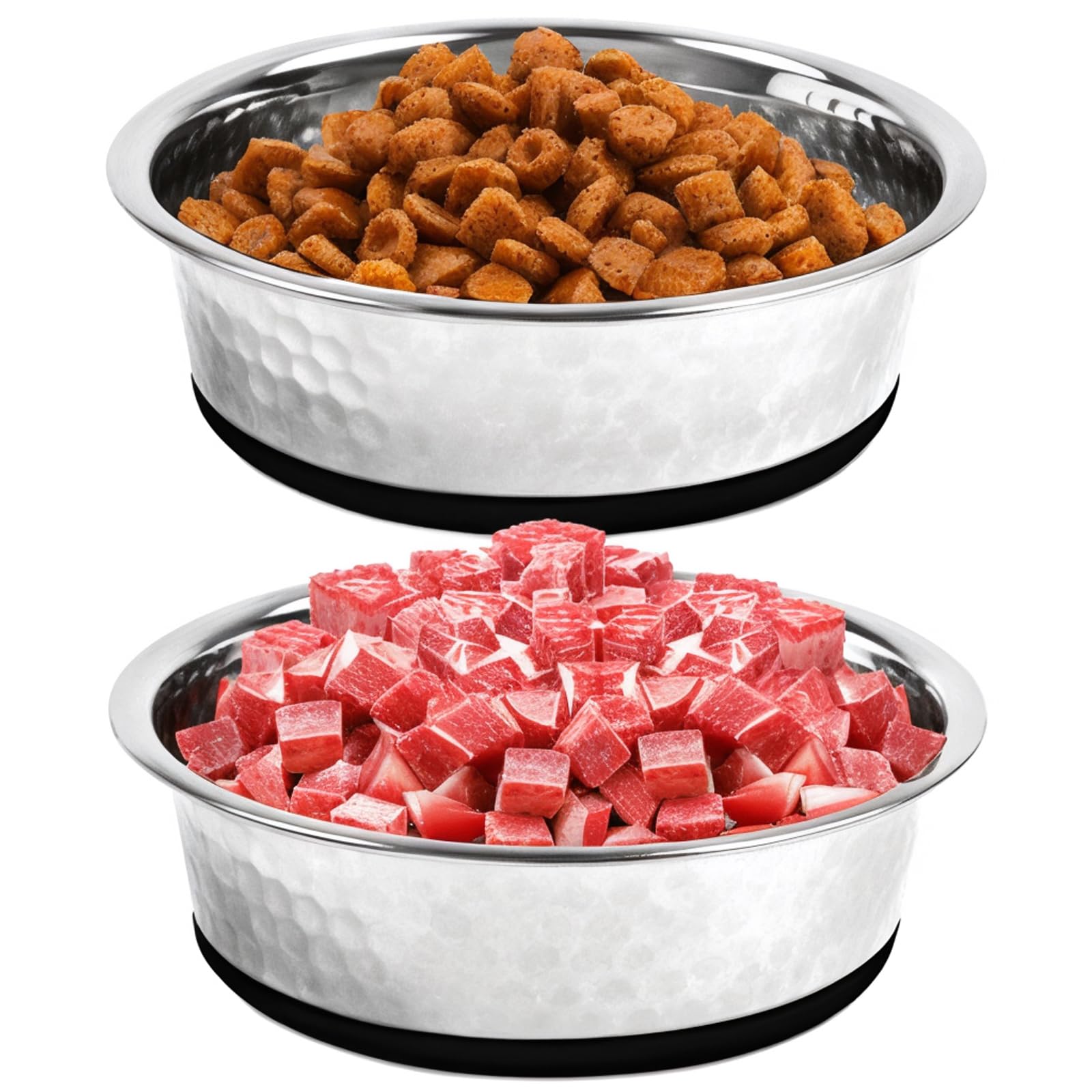 Coldest Hundenapf Aus Edelstahl – 590 Ml, Rutschfest, Isoliert, Für Hunde & Katzen, In Cotton Candy Pink
