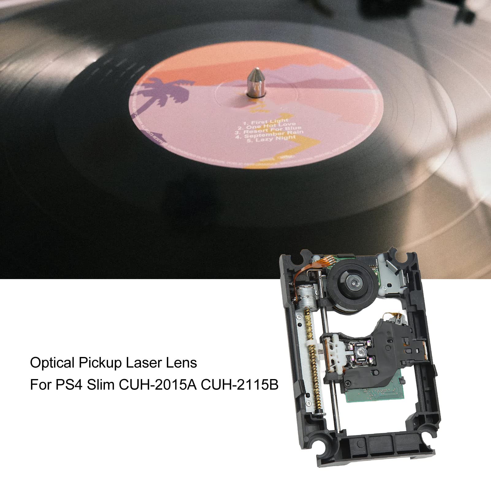 KEM Lente de Captación Óptica compatible con 4 Slim, Modelo 496AAA, Material ABS, Canal Único, CUH-2015A CUH-2115B