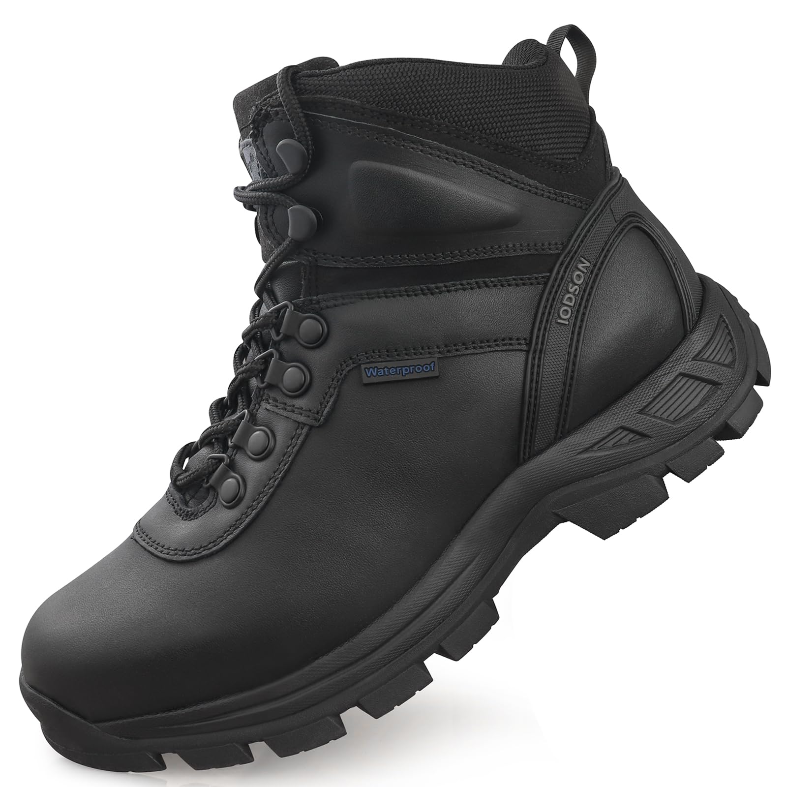 Bottes de Randonnée Homme Imperméable Chaussures de Trekking Promenades pour Homme Antidérapant Chaussures Montantes de Randonnée homme Chaussures de Travail en Plein Air Anti-crevaison