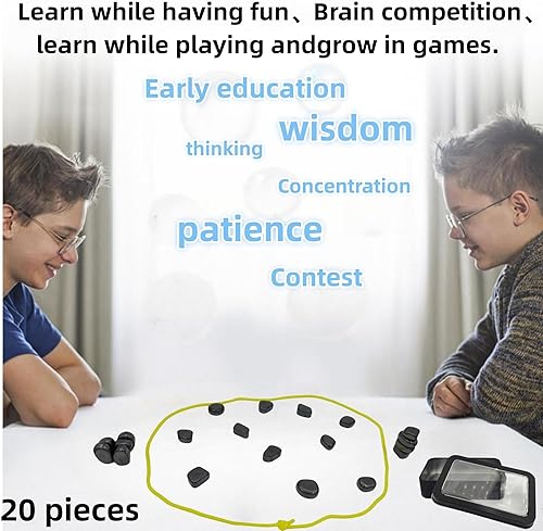 Miniatura 3 de Juego de ajedrez magnético, divertido juego de mesa multijugador, juego educativo magnético, juego de mesa portátil para la familia para niños y