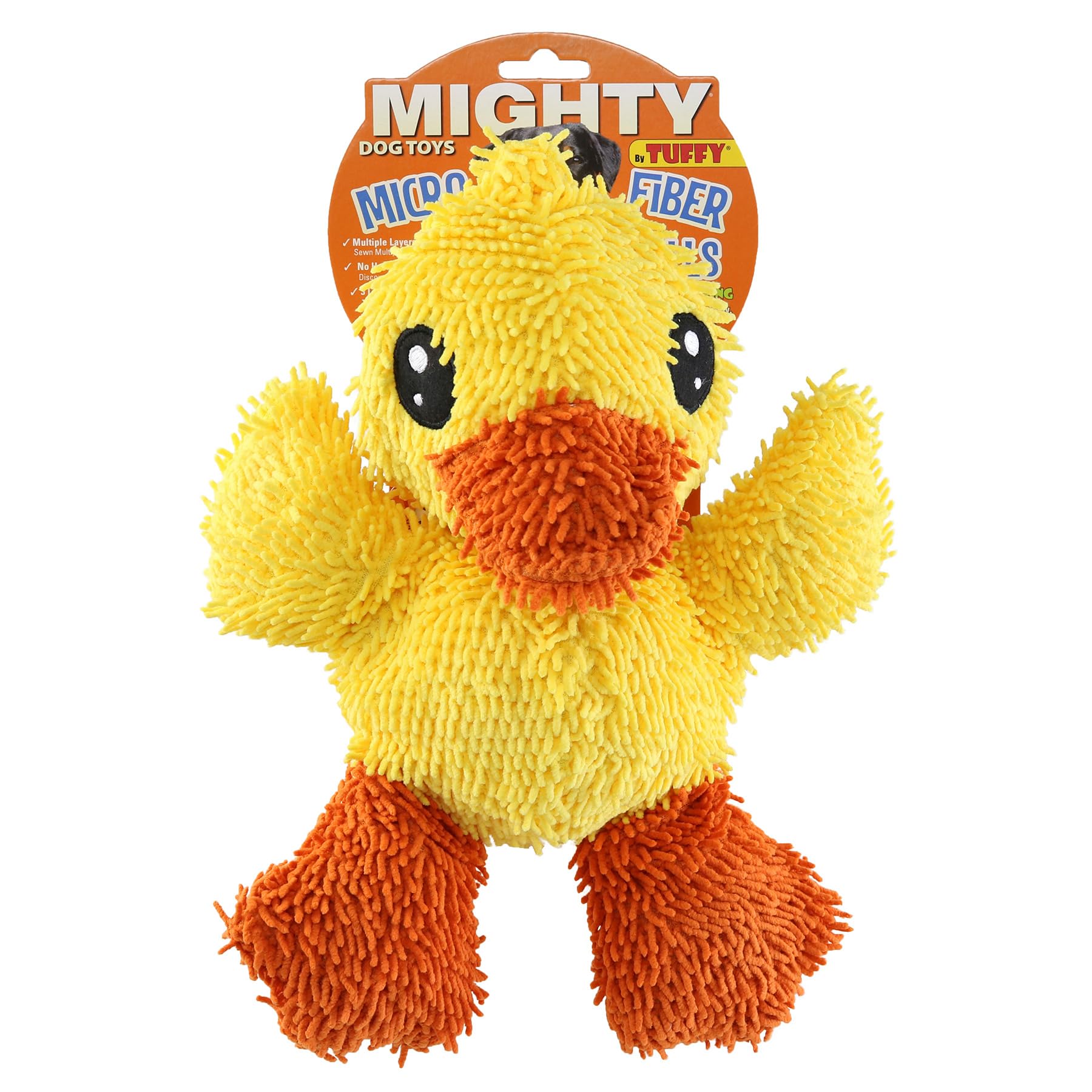 VIP Tuffy MT-MicroB-Duck Mighty Microfiber Ball Ducken