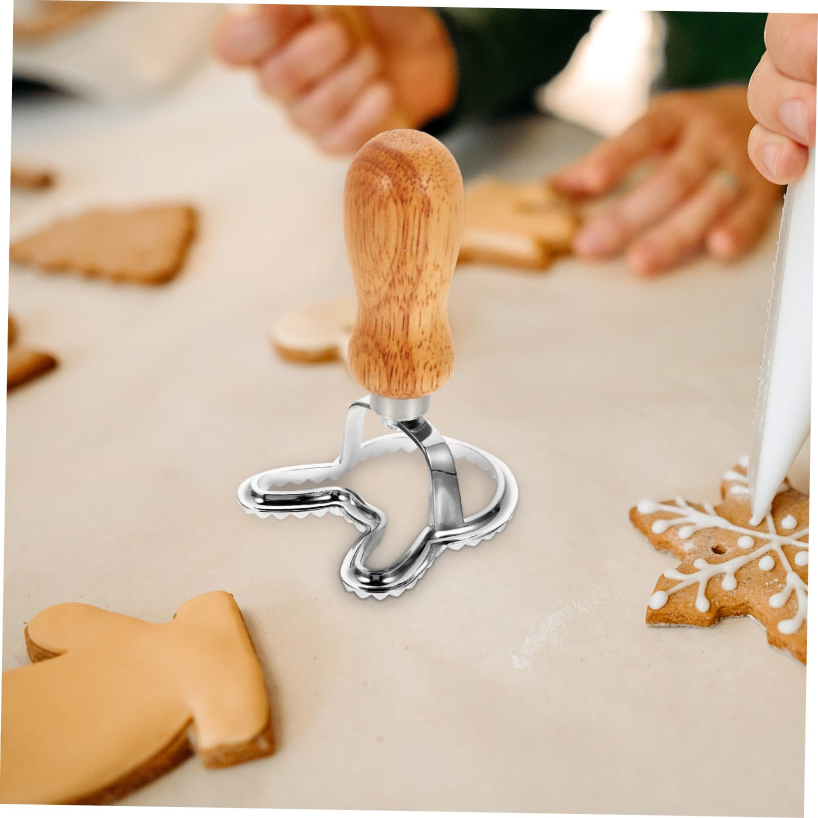 Amosfun 5 Sets Knödel-zubehör-set Küchenknödel-pressformen Ausstechformen Für Kekse Ausstechformen Für Osterfeiern 4 Stück X 5