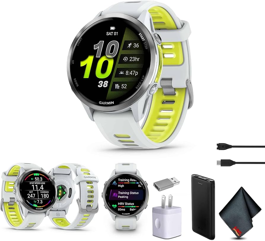 Amazon.com: Garmin Forerunner 970 Running Smartwatch, GPS Fitness