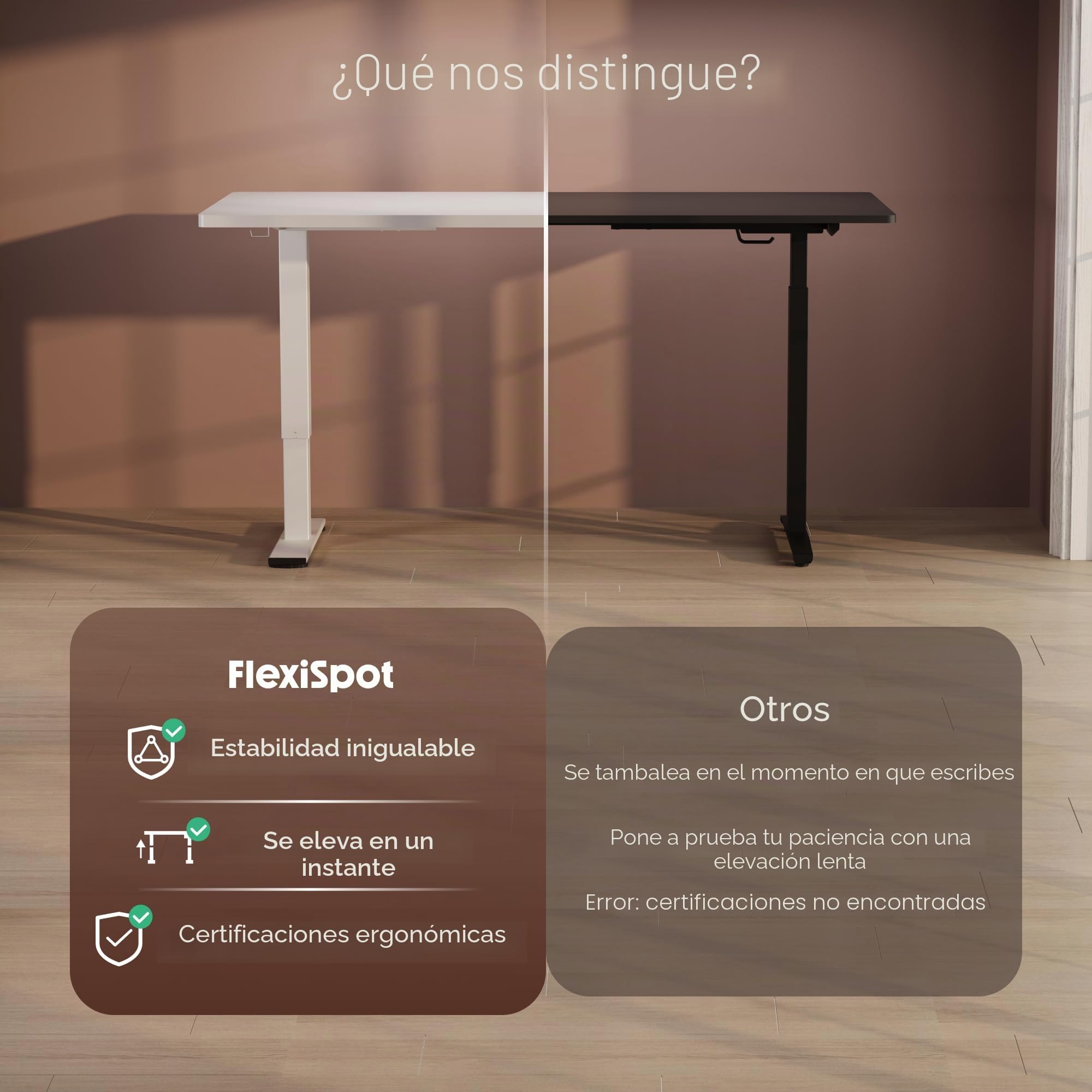 FLEXISPOT Escritorio Elevable Eléctrico 160x60 cm con Soporte para Monitor y Almacenamiento, Carga 100 kg, Regulable en Altura con Memoria, Estante y Cajones, Fácil Montaje, Blanco
