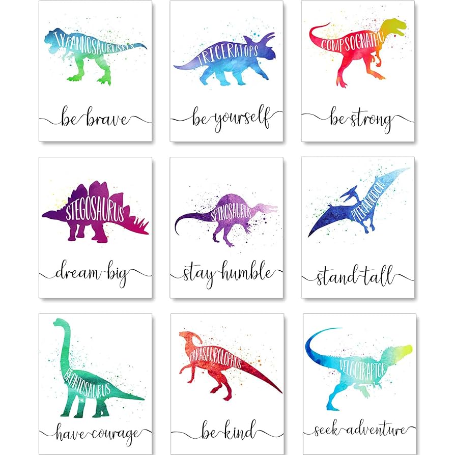 Free Printable Dinosaur Wall Art Free Printable Dinosaur Wall Art