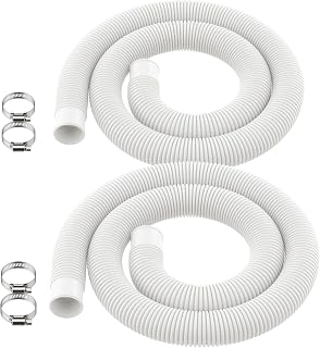 1.5" X 5ft Pool Skimmer Hose for Intex Coleman Above Ground Pools, 2 Pack