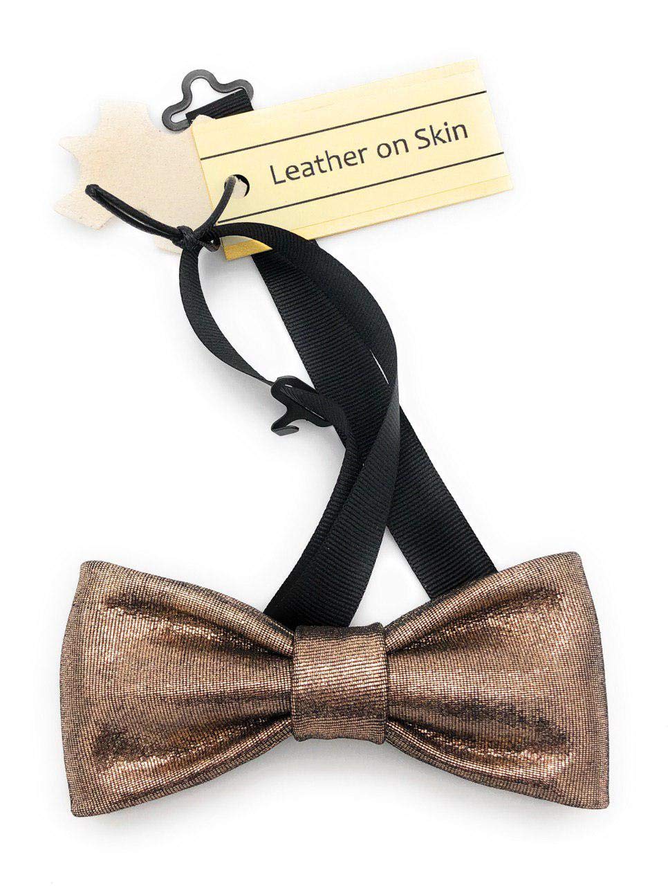 PAPILLON in Vera Pelle - fatto a mano - Oro rosa EDIZIONE LIMITATA