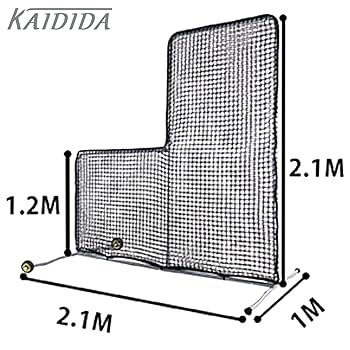 野球練習用バッティングネット 2組 Amazon | KaRaDaStyle 野球ネット トレーニング ボール ウエイト