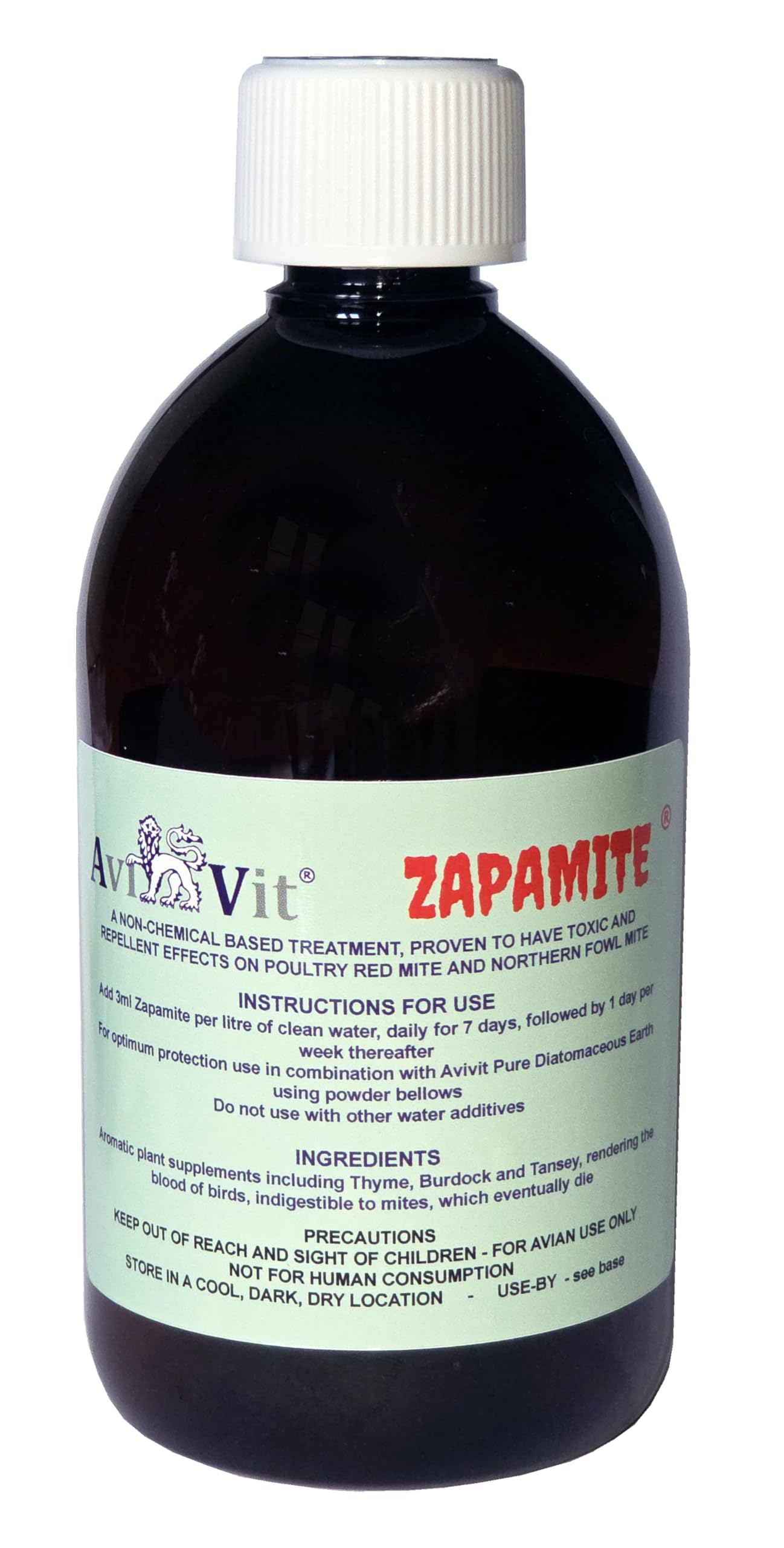 Zapamite Poultry red mite Killer (3 Sizes - Medium 500ml)