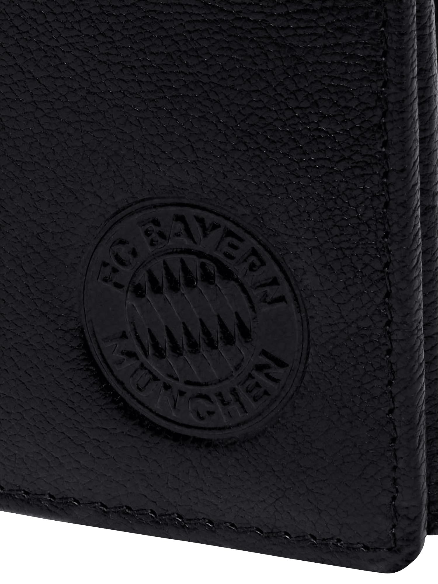 FC Bayern München I Geldbeutel I Geldbörse I Portemonnaie I Leder I Schwarz