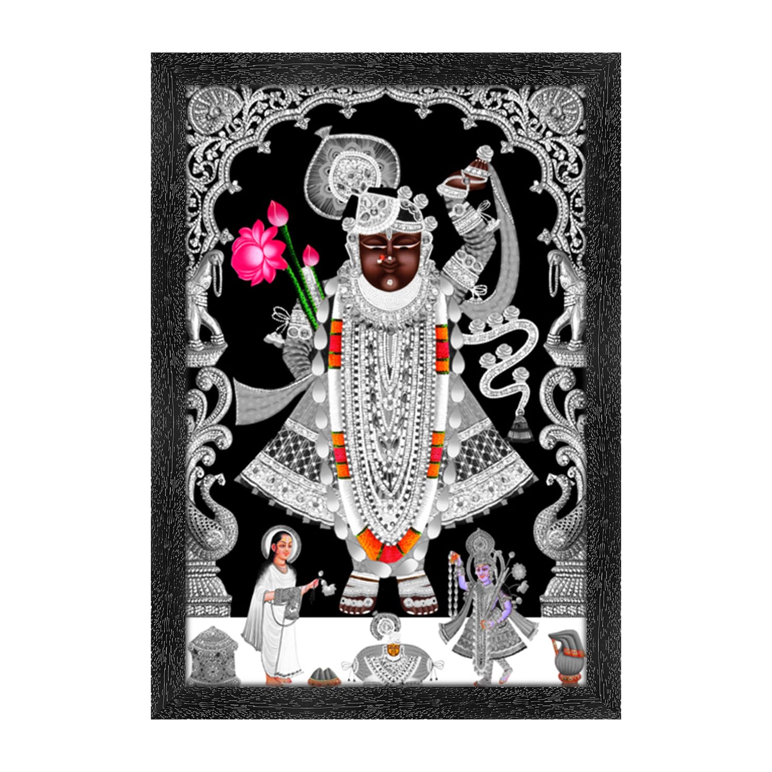 Shrinathji Photo Frame - Elegant Decorative Frame -16