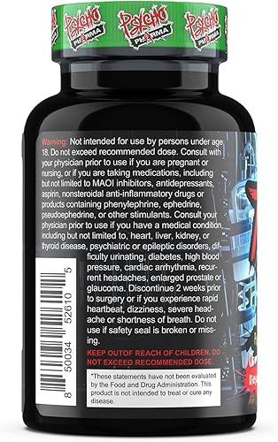 Miniatura 3 de Psycho Pharma Thunderstruck - Suplemento de masa muscular magra