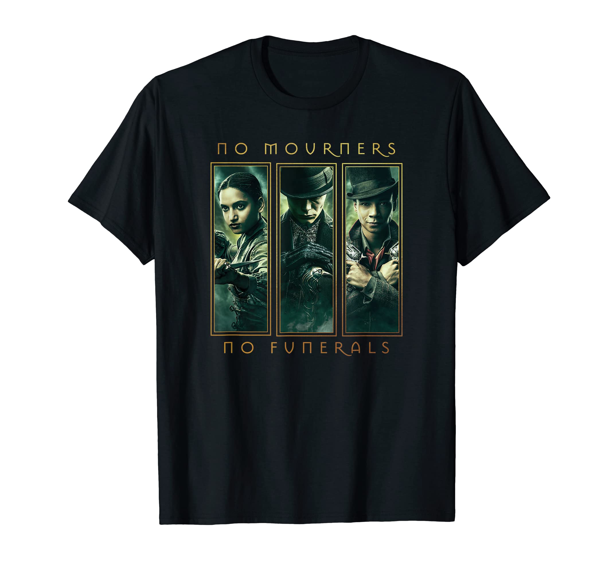 Shadow and BoneNo Mourners No Funerals Group Panels T-Shirt