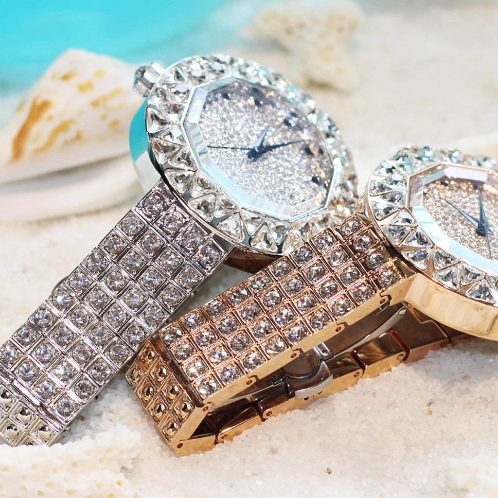Montre Blanche Quartz Silicone Femme Fille Tendance Bracelet Bijoux