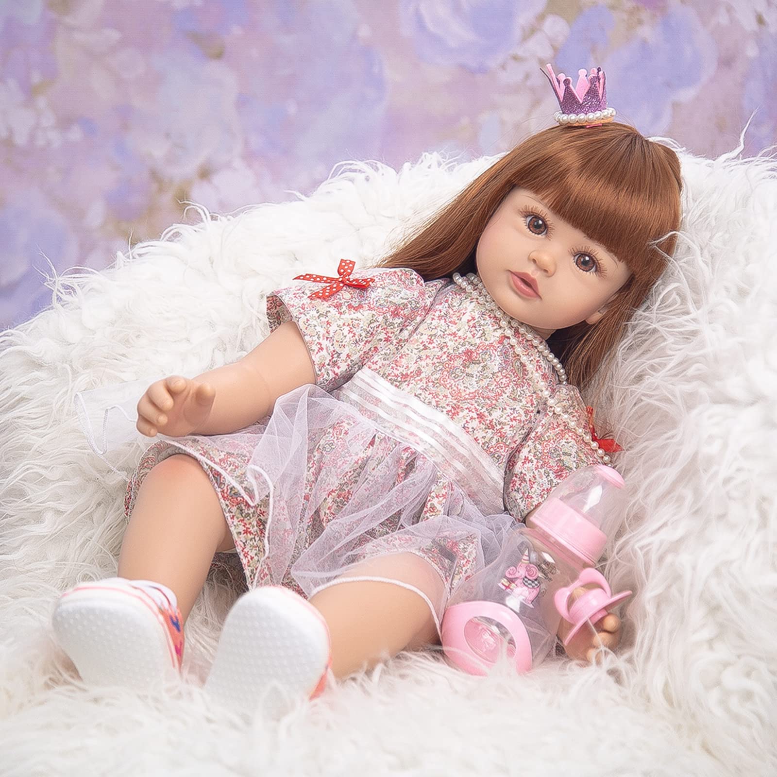 Amazon.co.jp: 60CM生まれ変わった幼児人形リアル24インチ