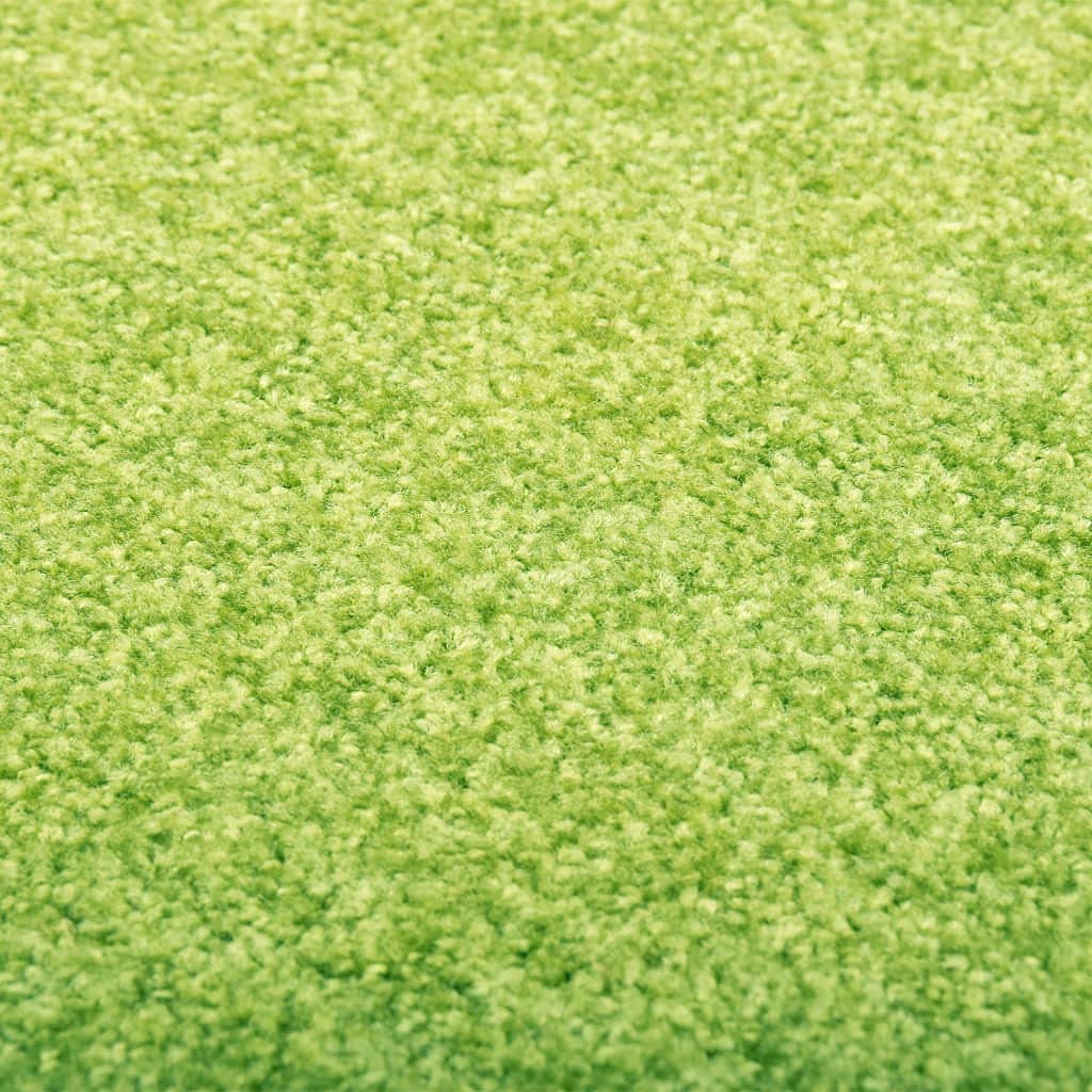 vidaXL Fußmatte Waschbar Schmutzfangmatte Türmatte Fußabtreter Schmutzmatte Schmutzfangläufer Sauberlaufmatte Innen Außen Grün 60x180cm