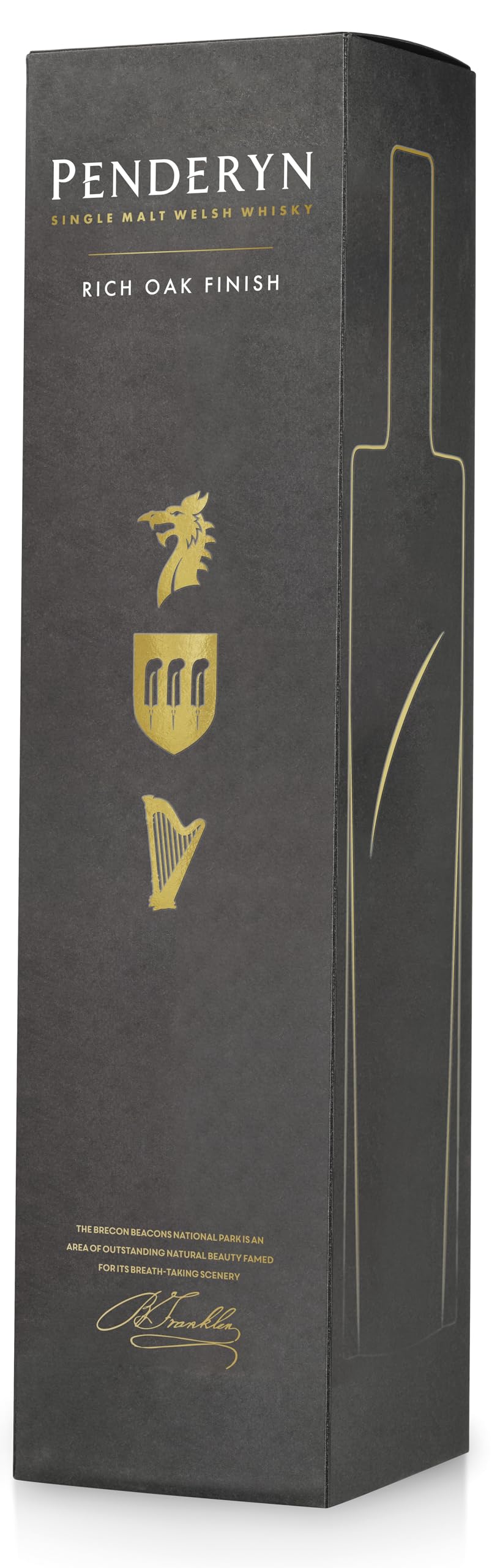 Penderyn RICH OAK Single Malt Welsh Whisky 46% Vol. 0,7l in Giftbox
