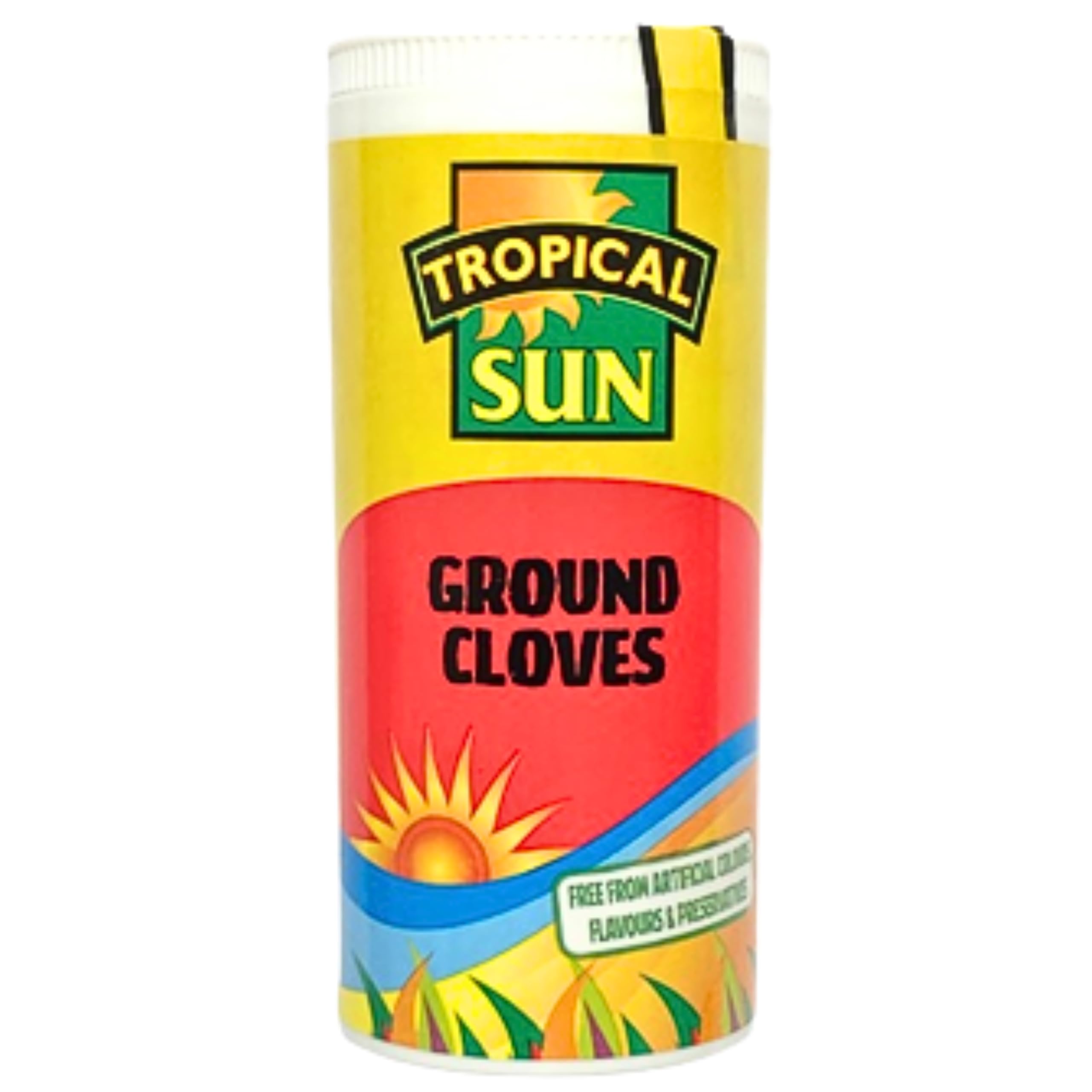 Tropical Sun Ground Cloves – Rich, Aromatic Clove Spice for Cooking & Baking, Fine Ground Texture for Curries, Cakes & Marinades, 90g Jar