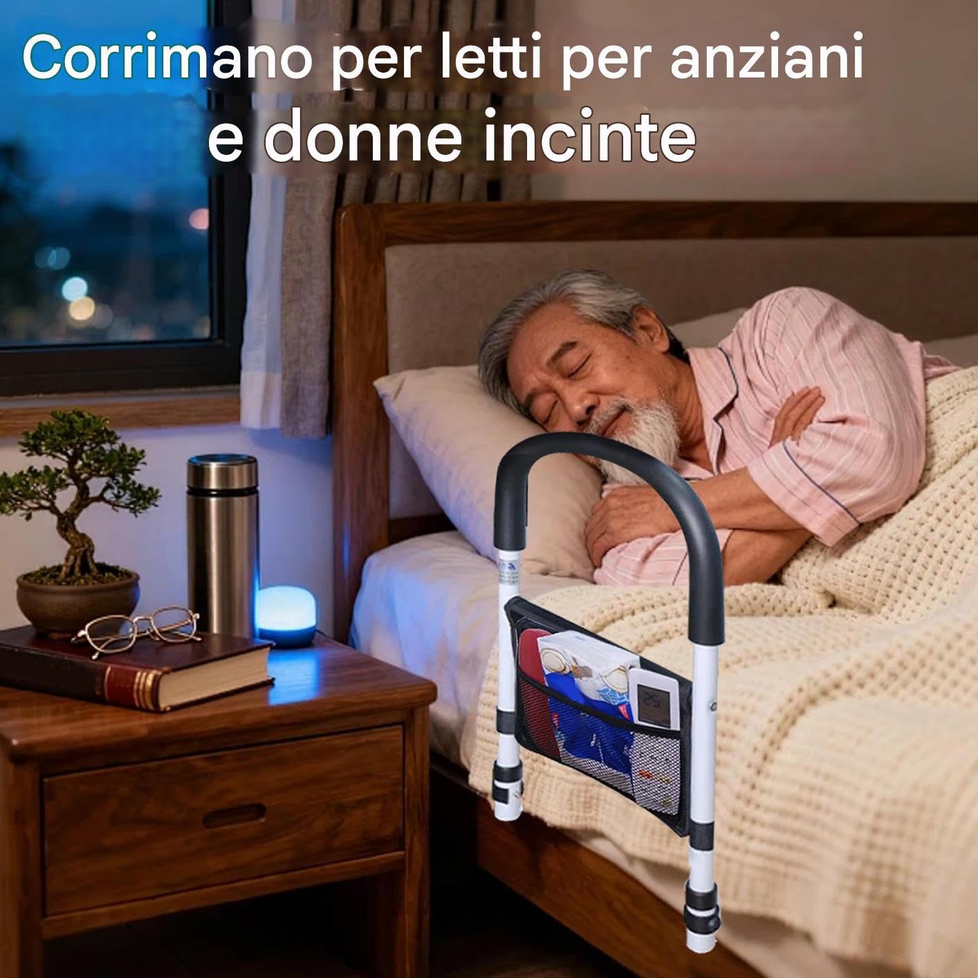 Barre Di Sicurezza Per Letti Anziani Maniglia di Supporto Antiscivolo