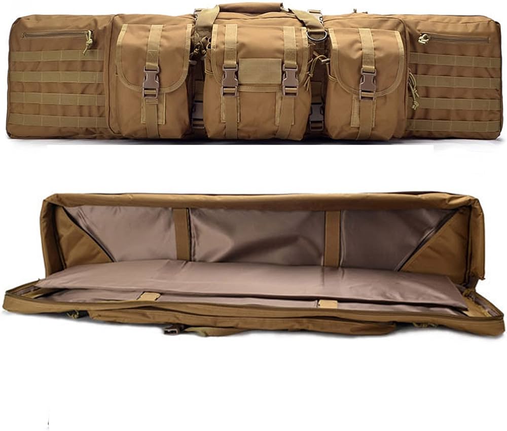 Amazon.co.jp: ダブルショットガンバッグ、エアガンケース、ガンバッグ