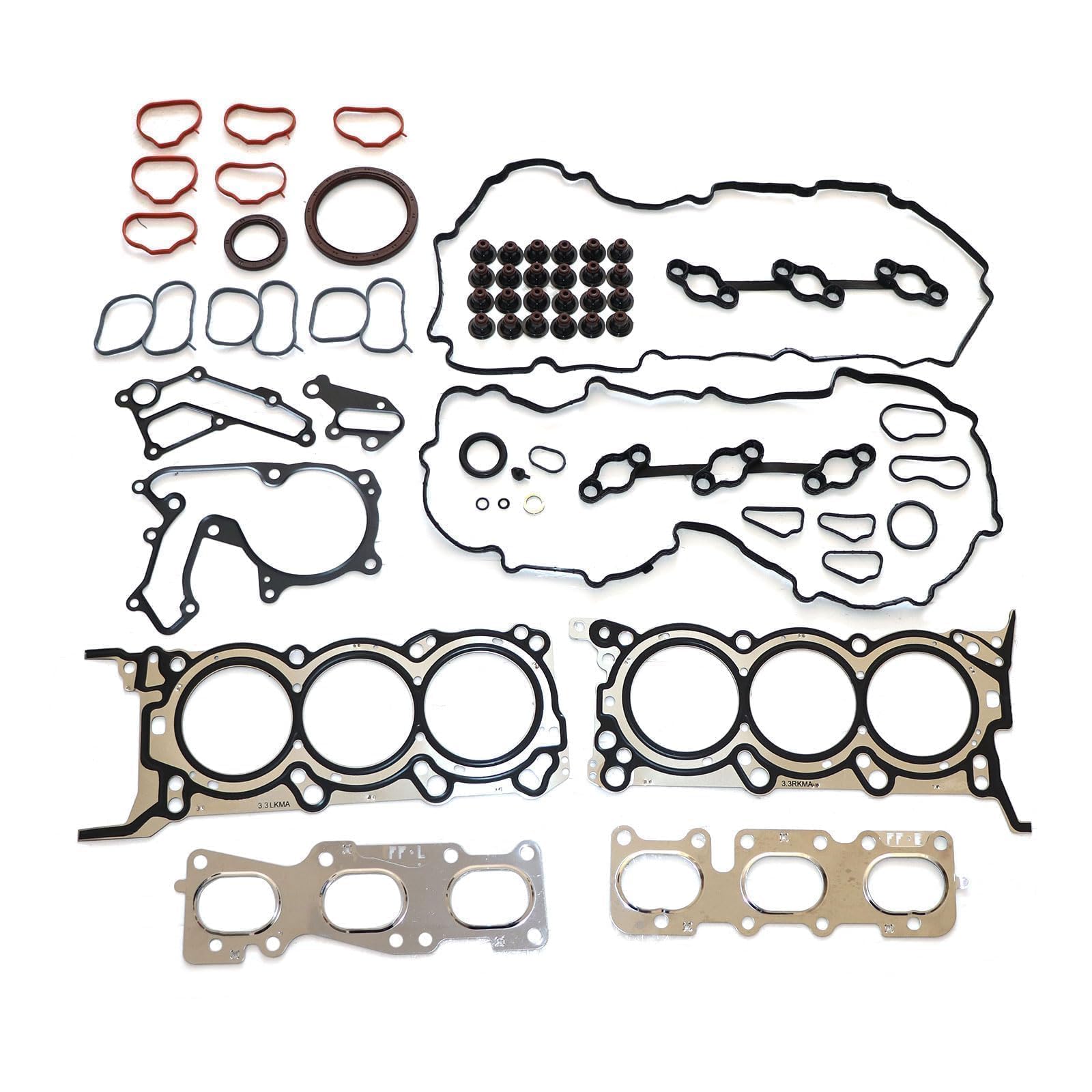 Photo 1 of GXARTS Engine Cylinder Head Gasket Set Compatible with Kia Sorento Sedona Cadenza 2013-2019 Compatible with Hyundai Azera Santa Fe 3.3L/3.5L V6 2013-2020 223113CGA0 22311-3CGA5 22311 3CGB0