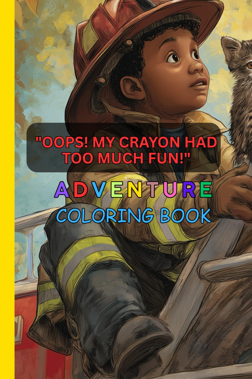 "Oops! My Crayon Had Too Much Fun!": An Epic Coloring Journey for Little Humans with Big Imaginations.