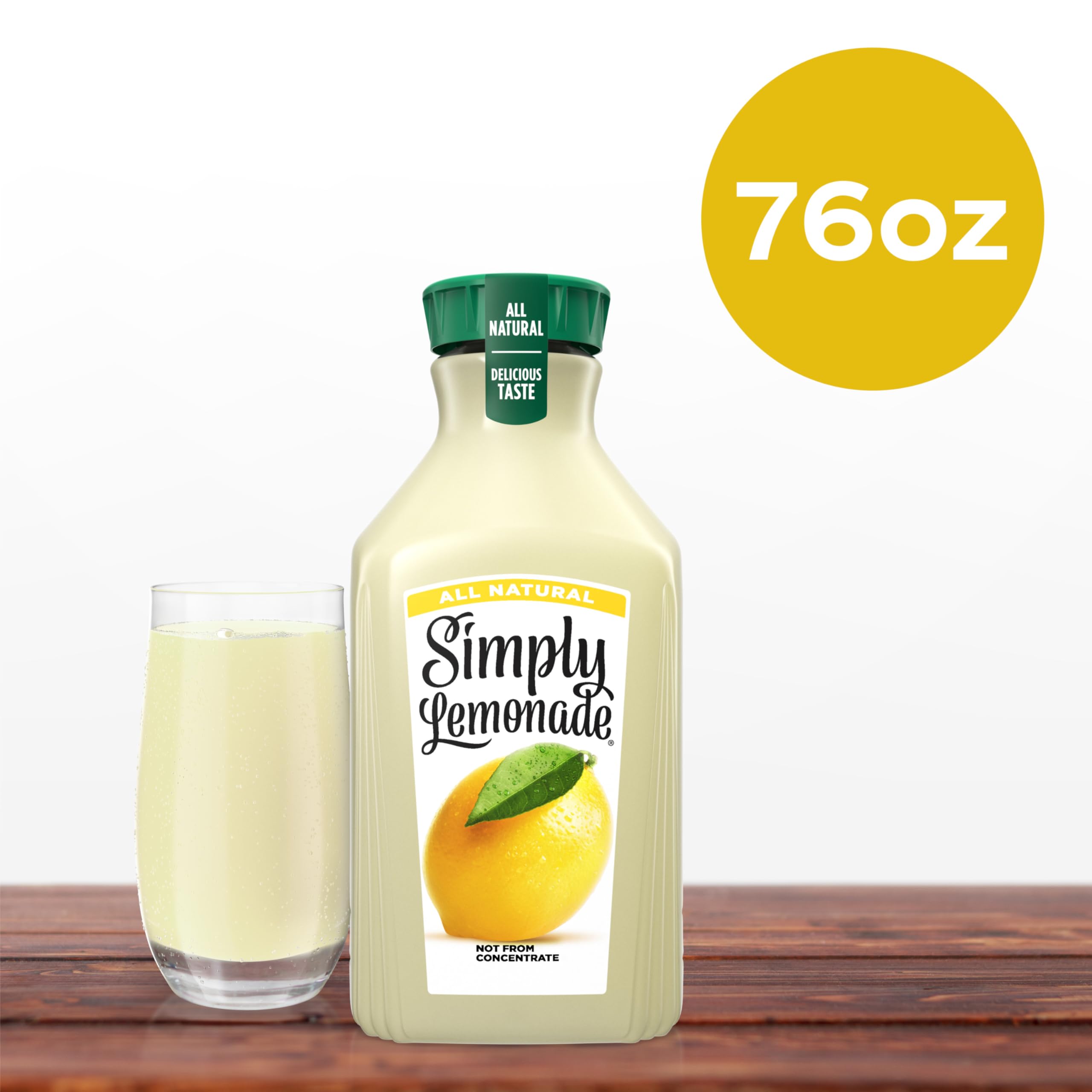 Simply Lemonade Bottle, 76 fl oz