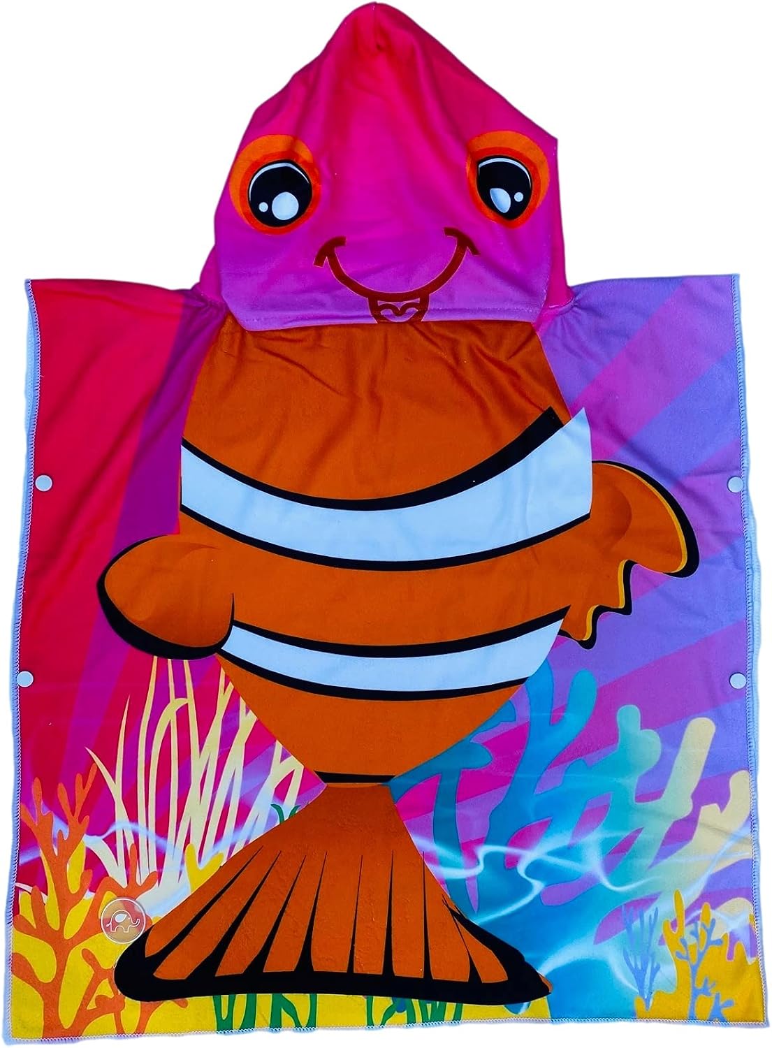 Toddler Bath Beach Hooded Towel – Super Soft for Baby,Boy,Girl, Great for Pool Swimming Coverup, Poncho, Robe or Caps, 1-7 Years