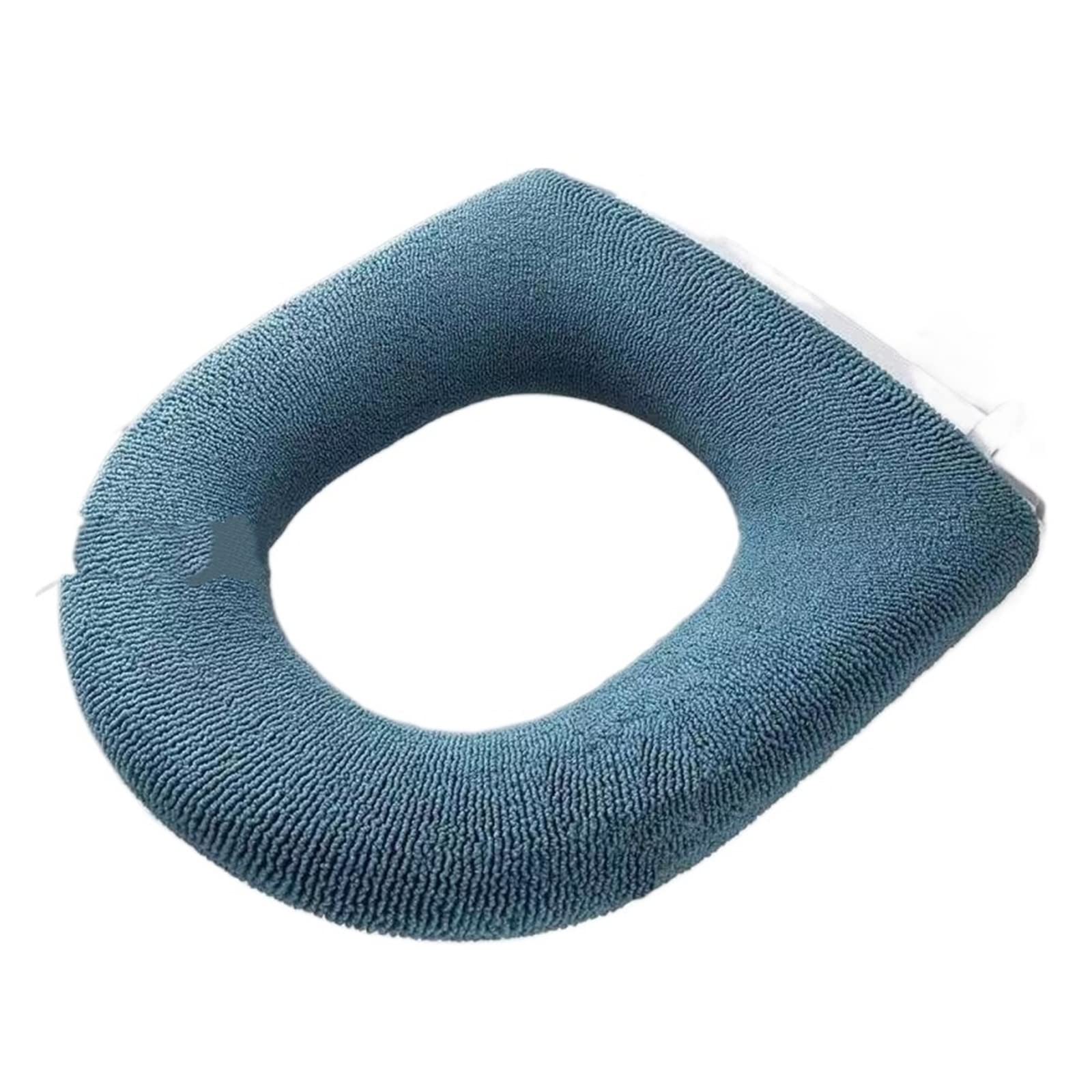 Coussin de siege de toilette bleu doux universel pour un confort quotidien