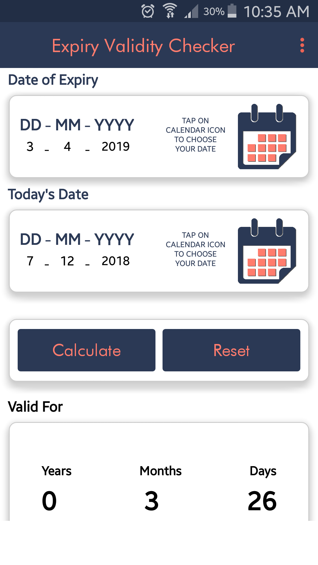 Expiry Validity Checker - App on Amazon Appstore