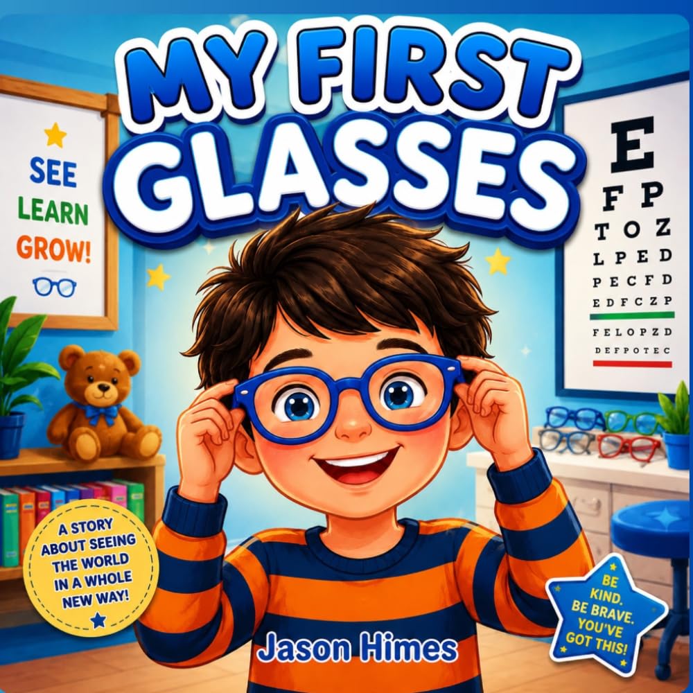 My First Glasses: A Children’s Book About Eye Exams, Glasses, and Seeing Clearly