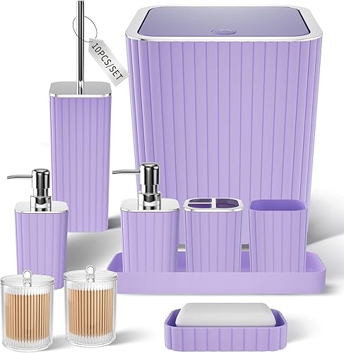 Miniatura 34 de Juego de baño con cortina de ducha y alfombras - Juego de accesorios de baño de 25 piezas, juego de cortina de ducha azul marino, escobilla para el