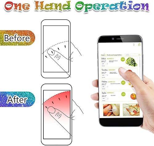 Miniatura 5 de Honoson Soporte plegable para teléfono celular, 9 piezas, colorido, autoadhesivo, anillo de sublimación para teléfono inteligente y tabletas