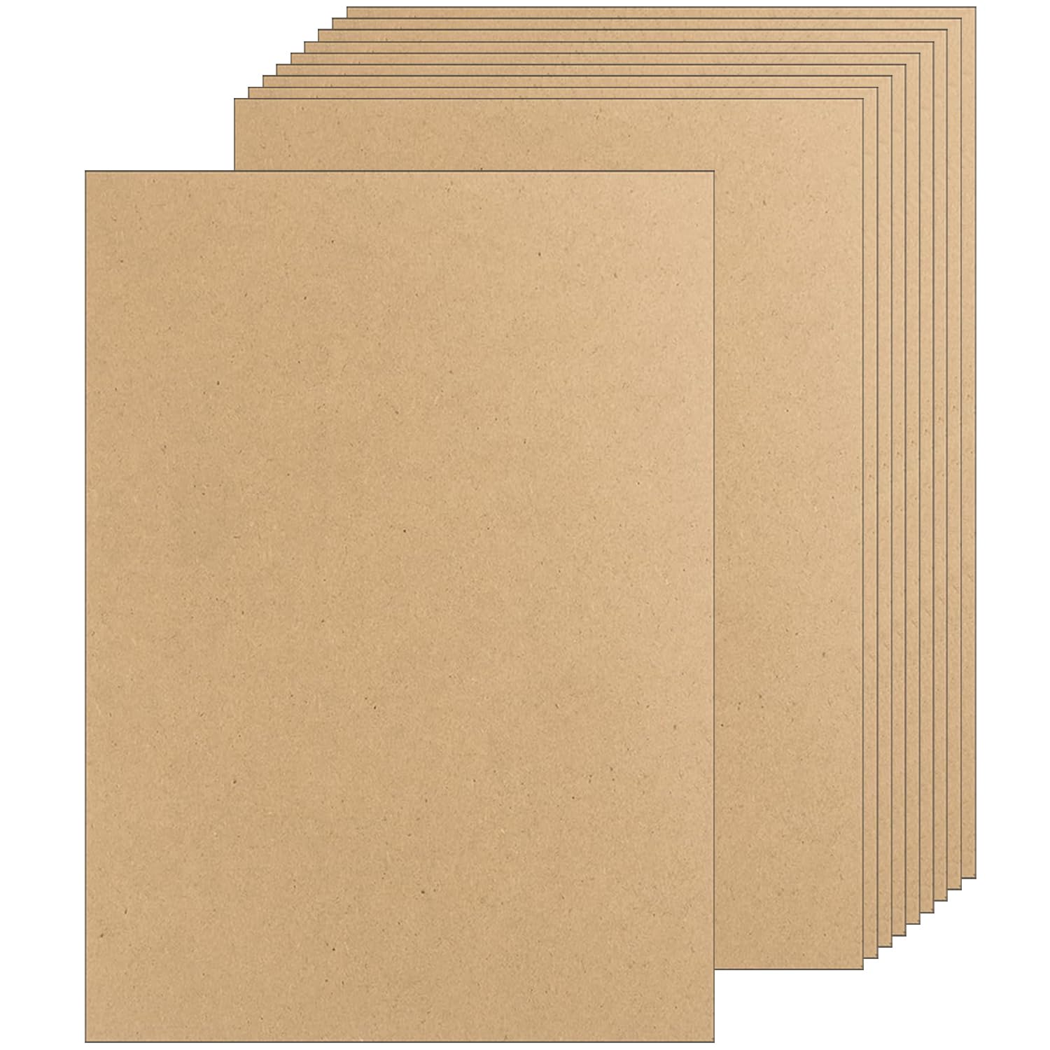 MDF Wood Board for Crafts, A3-2mm Thick MDF Sheets, 42 x 30cm Medium Density Fiberboard Unfinished Wood Masonite Board, Blank Hardboard Sheets Chipboard Panels for DIY, Painting, Engraving