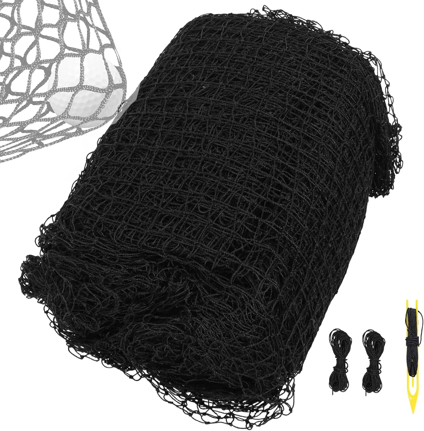 Hitting Pitching Batting Training Nets 10x10x35 FT /12x12x55 FT Baseball & Softball Netting Portable Net Only No Frame Included for All Skilled Levels