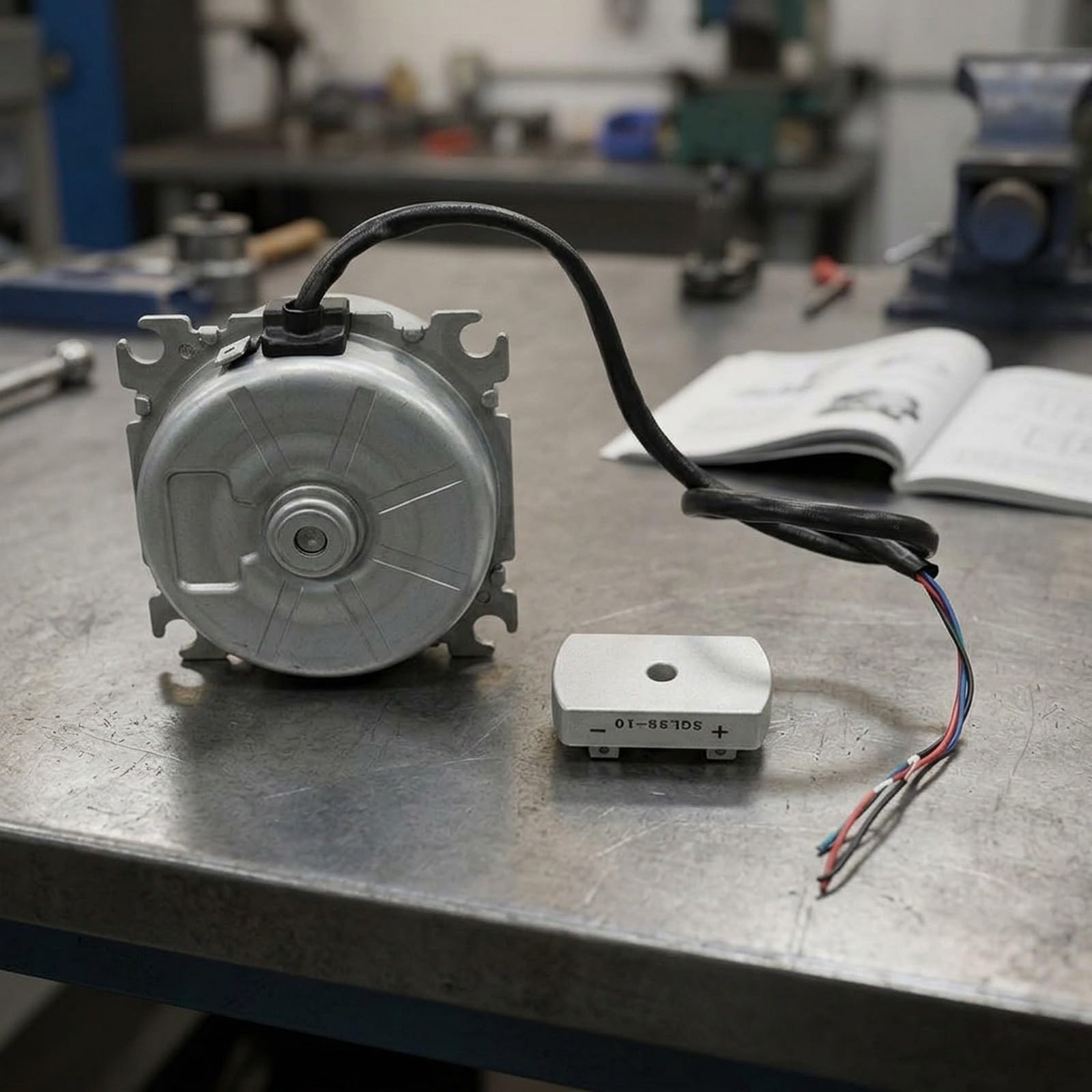 200W Magnete Permanente Brushless Generatore Trifase Bassa Velocità per Turbine Eoliche Funzionamento Manuale Alta Efficienza Durevole Sicuro Con Funzioni di Protezione Per Campeggio Uso Emergenza