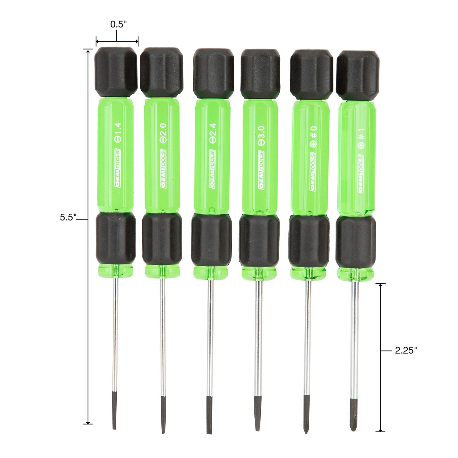 oemtools 22560 precisión destornillador Set-6 piezas