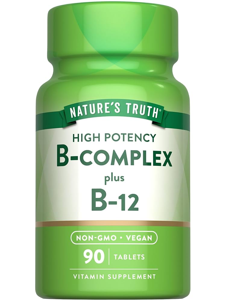 Amazon.com: Nature's Truth Vitamin B Complex for Women & Men