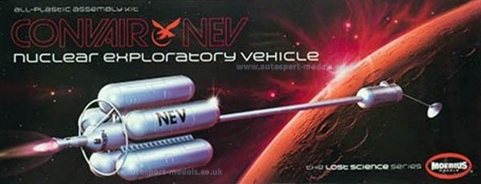 Sonde spatiale nucleare Moebius Lost Science à l'échelle 1/144 - 8