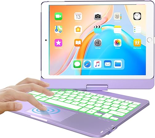 Amazon.com: iPad 9th Generation Case with Keyboard, CHESONA Trackpad